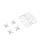 Akcesorium do dronów HOVERAir X1 Repair Kit White